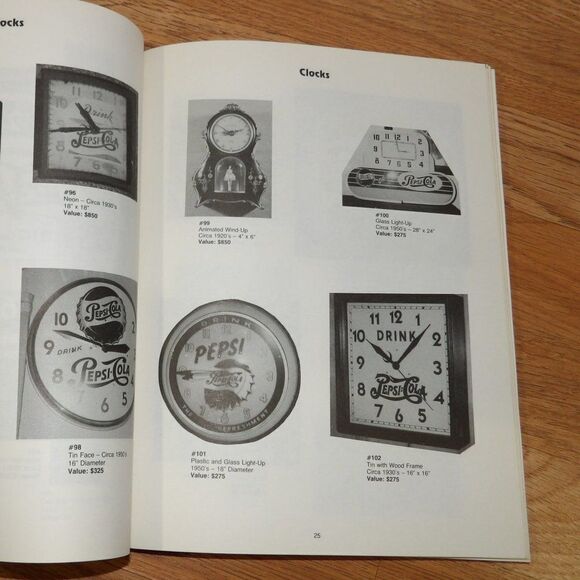 2 1990 Pepsi-Cola Collectibles Price Guides Bill Vehling Michael Hunt Reference - Picture 3 of 10